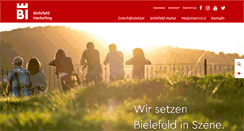 Desktop Screenshot of bielefeld-marketing.de